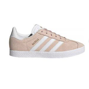 adidas Kids' Grade School Gazelle Shoes Pink/White Size 7